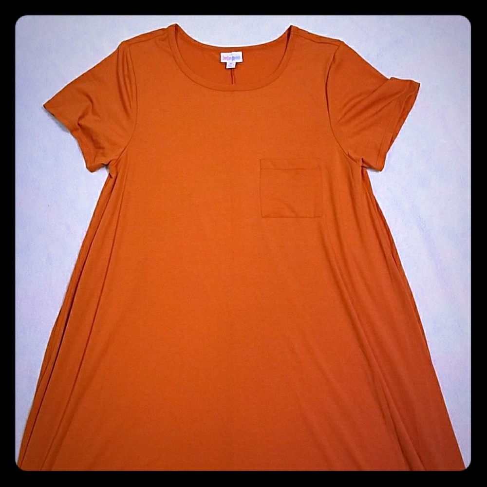BRAND NEW LulaRoe orange Carly size M